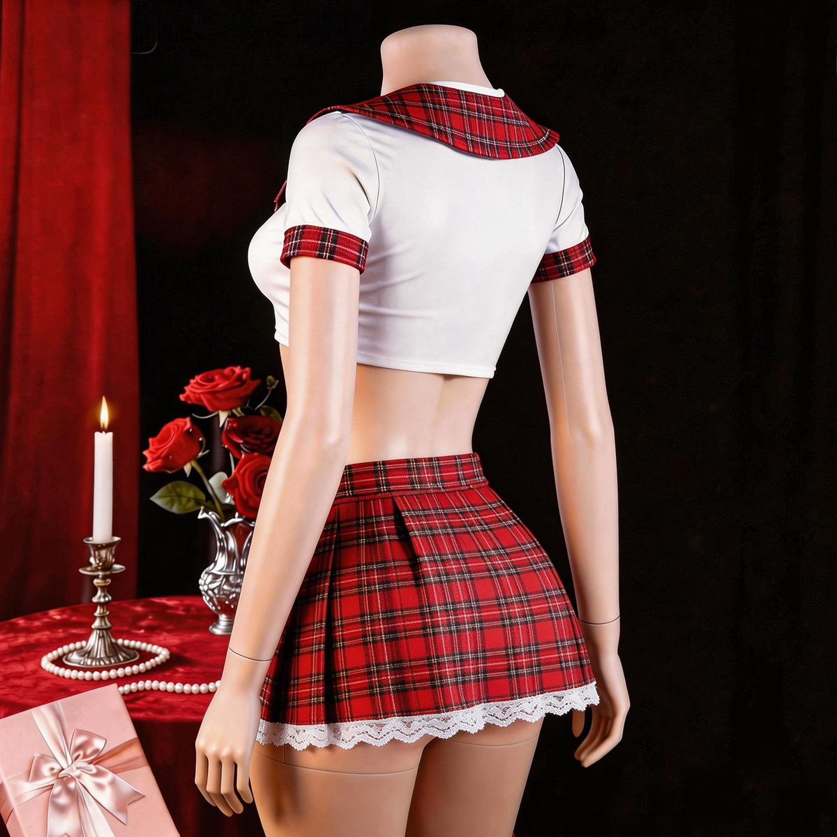 Red Sexy Lingerie Woman Porno  - Lingerie recension och pris